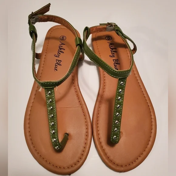 Ashley Blue women's sandals size 6 - Picture 1 of 7